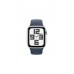 Apple Watch SE 2 2023 GPS 40mm Gümüş Rengi Alüminyum Kasa ve Fırtına Mavisi Spor Kordon Akıllı Saat - Outlet