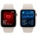 Apple Watch SE 2 2023 GPS 40mm Yıldız Işığı Alüminyum Kasa ve Spor Kordon Akıllı Saat - Outlet