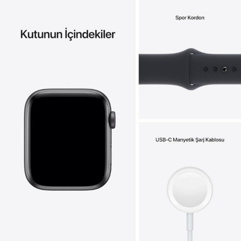 Apple Watch SE GPS + Cellular 40mm Uzay Grisi Alüminyum Kasa ve Spor Kordon Akıllı Saat (Apple Türkiye Garantili) Apple Watch SE GPS + Cellular 40mm Uzay Grisi Alüminyum Kasa ve Spor Kordon Akıllı Saat (Apple Türkiye Garantili)