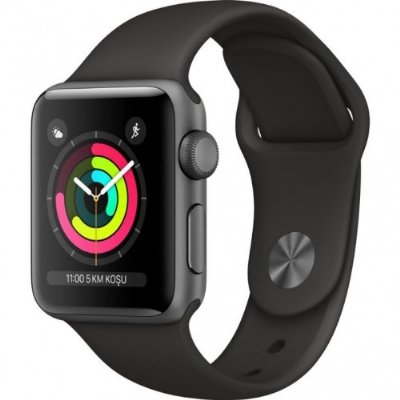 Apple Watch Seri 3 Gps 38 MM Akıllı Saat Space Grey