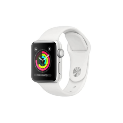 Apple Watch Series 3 GPS 38mm Gümüş Rengi Alüminyum Kasa Akıllı Saat - OUTLET