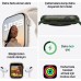 Apple Watch Series 7 GPS 41mm Yıldız Işığı Alüminyum Kasa ve Spor Kordon Akıllı Saat