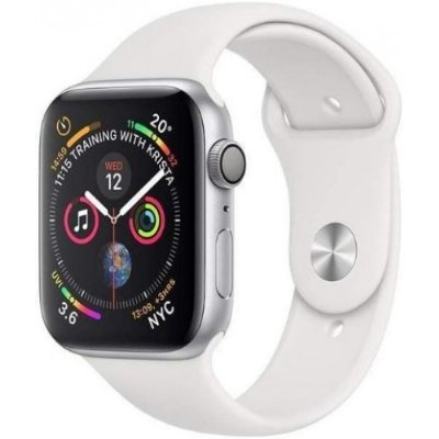 Apple Watch Series 3 GPS 42mm Gümüş Rengi Alüminyum Kasa ve Puslu Gri Spor Kordon Akıllı Saat Teşhir
