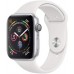 Apple Watch Series 3 GPS 42mm Gümüş Rengi Alüminyum Kasa ve Puslu Gri Spor Kordon Akıllı Saat Teşhir