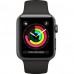 Apple Watch Series 3 GPS 42mm Uzay Grisi Alüminyum Kasa ve Siyah Spor Kordon Akıllı Saat - TEŞHİR