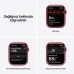 Apple Watch Series 7 GPS 45mm Kırmızı Alüminyum Kasa ve Spor Kordon Akıllı Saat