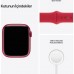 Apple Watch Series 7 GPS 45mm Kırmızı Alüminyum Kasa ve Spor Kordon Akıllı Saat - TEŞHİR