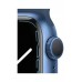 Apple Watch Series 7 GPS 45mm Mavi Alüminyum Kasa ve Spor Kordon Akıllı Saat - TEŞHİR