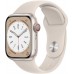 Apple Watch Series 8 GPS 41mm Yıldız Işığı Alüminyum Kasa ve Spor Kordon Akıllı Saat Teşhir
