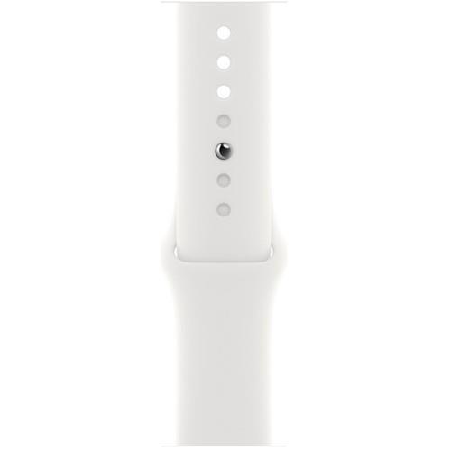Apple Watch Series 8 GPS 45mm Gümüş Rengi Alüminyum Kasa ve Spor Kordon Akıllı Saat