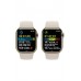 Apple Watch Series 8 GPS + Cellular 41mm Altın Paslanmaz Çelik Kasa ve Spor Kordon Akıllı Saat - Outlet