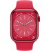 Apple Watch Series 8 GPS + Cellular 45mm Kırmızı Alüminyum Kasa ve Spor Kordon Akıllı Saat