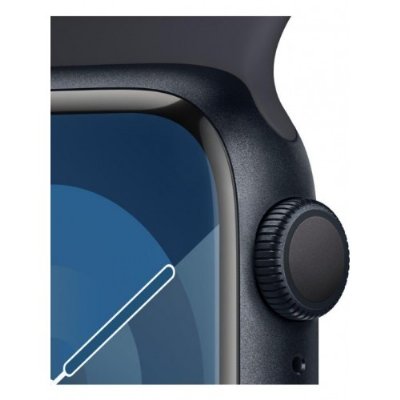 Apple Watch Series 9 GPS 41mm Gece Yarısı Alüminyum Kasa ve Gece Yarısı Spor Kordon Akıllı Saat - Outlet