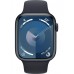 Apple Watch Series 9 GPS 45mm Gece Yarısı Alüminyum Kasa ve Gece Yarısı Spor Kordon Akıllı Saat - Outlet