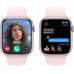 Apple Watch Series 9 GPS 45mm Pembe Alüminyum Kasa ve Uçuk Pembe Spor Kordon Akıllı Saat