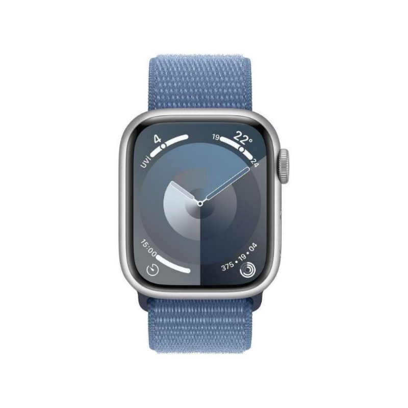 Apple Watch Series 9 GPS + Cellular 41mm Gümüş Rengi Alüminyum Kasa ve Buz Mavisi Spor Loop Kordon Akıllı Saat (Apple Türkiye Garantili) Apple Watch Series 9 GPS + Cellular 41mm Gümüş Rengi Alüminyum Kasa ve Buz Mavisi Spor Loop Kordon Akıllı Saat (Apple Türkiye Garantili)