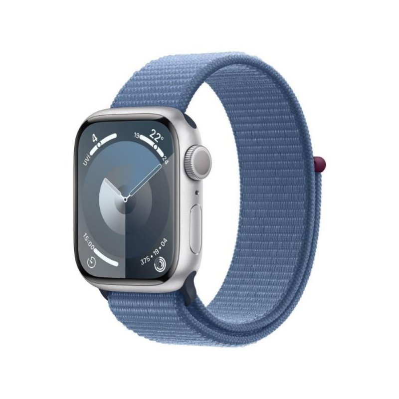 Apple Watch Series 9 GPS + Cellular 41mm Gümüş Rengi Alüminyum Kasa ve Buz Mavisi Spor Loop Kordon Akıllı Saat (Apple Türkiye Garantili) Apple Watch Series 9 GPS + Cellular 41mm Gümüş Rengi Alüminyum Kasa ve Buz Mavisi Spor Loop Kordon Akıllı Saat (Apple Türkiye Garantili)