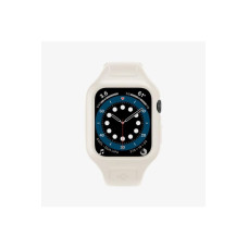 Spigen Apple Watch Seri (40mm) ile Uyumlu Kılıf, Spigen Liquid Air Pro Soft White Outlet