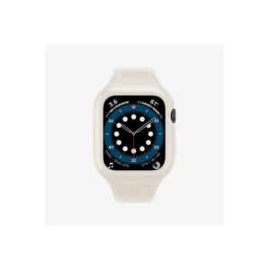 Spigen Apple Watch Seri (40mm) ile Uyumlu Kılıf, Spigen Liquid Air Pro Soft White Outlet