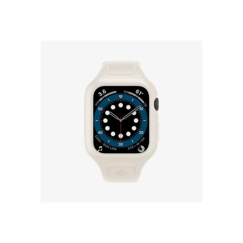 Spigen Apple Watch Seri (40mm) ile Uyumlu Kılıf, Spigen Liquid Air Pro Soft White Outlet