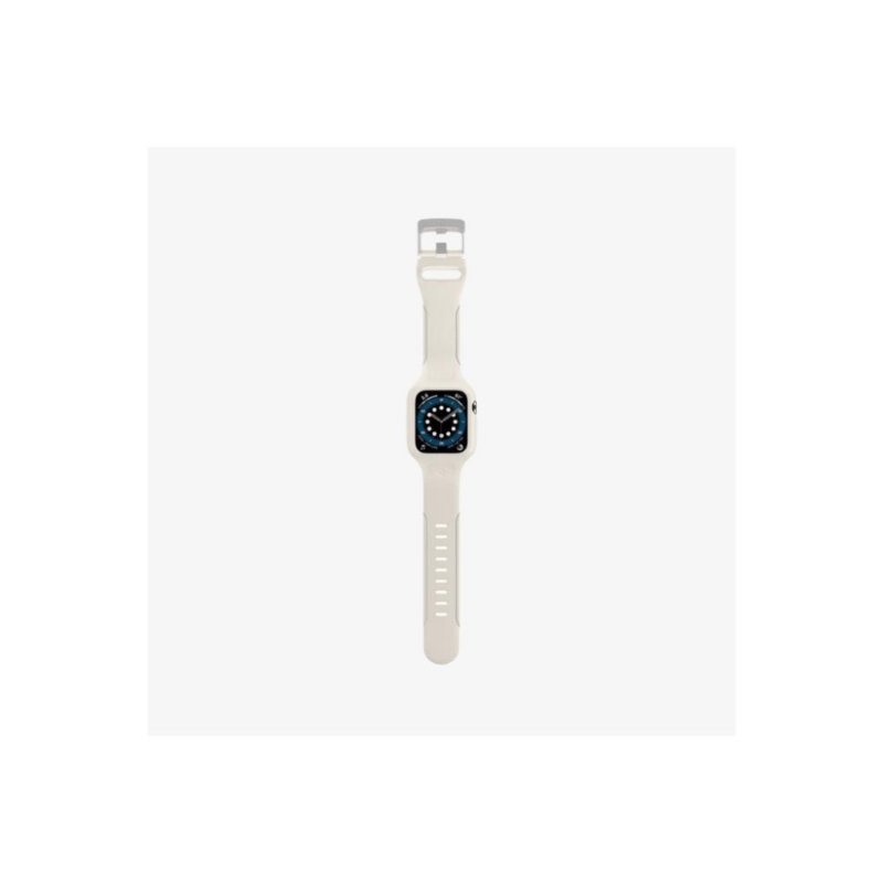 Spigen Apple Watch Seri (40mm) ile Uyumlu Kılıf, Spigen Liquid Air Pro Soft White Outlet