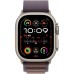 Apple Watch Ultra 2 GPS + Cellular 49mm Natürel Titanyum Kasa ve Indigo-Alpine Loop Kordon Akıllı Saat