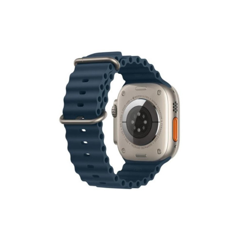 Apple Watch Ultra 2 GPS + Cellular 49mm Natürel Titanyum Kasa ve Mavi-Ocean Kordon Akıllı Saat Teşhir
