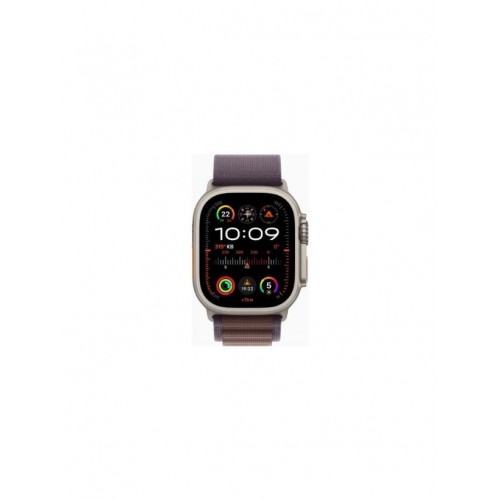 Apple Watch Ultra 2 GPS + Cellular 49mm Natürel Titanyum Kasa ve Indigo-Alpine Loop Kordon Akıllı Saat