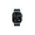 Apple Watch Ultra 2 GPS + Cellular 49mm Natürel Titanyum Kasa ve Mavi-Ocean Kordon Akıllı Saat Outlet