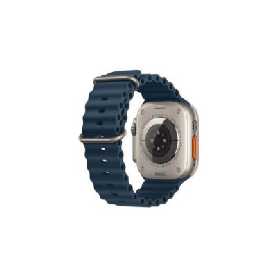 Apple Watch Ultra 2 GPS + Cellular 49mm Natürel Titanyum Kasa ve Mavi-Ocean Kordon Akıllı Saat Outlet