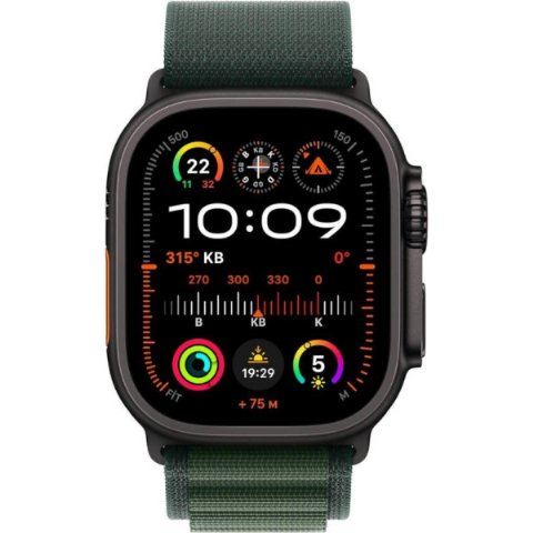 Apple Watch Ultra 2 GPS + Cellular 49mm Siyah Titanyum Kasa ve Koyu Yeşil-Alpine Loop Kordon Akıllı Saat (Apple Türkiye Garantili) Apple Watch Ultra 2 GPS + Cellular 49mm Siyah Titanyum Kasa ve Koyu Yeşil-Alpine Loop Kordon Akıllı Saat (Apple Türkiye Garantili)