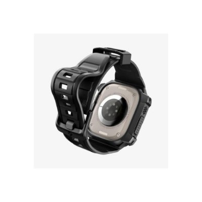Spigen Apple Watch 49mm (Ultra 2/1) Kılıf & Kordon Kayış Rugged Armor Pro Outlet