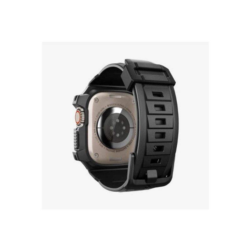 Spigen Apple Watch 49mm (Ultra 2/1) Kılıf & Kordon Kayış Rugged Armor Pro Outlet