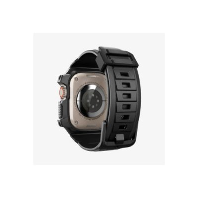 Spigen Apple Watch 49mm (Ultra 2/1) Kılıf & Kordon Kayış Rugged Armor Pro Outlet