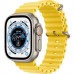 Apple Watch Ultra GPS + Cellular 49mm Titanyum Kasa ve Sarı-Ocean Kordon Akıllı Saat Outlet