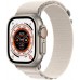 Apple Watch Ultra GPS + Cellular 49mm Titanyum Kasa ve Yıldız Işığı-Alpine Akıllı Saat