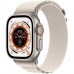 Apple Watch Ultra GPS + Cellular 49mm Titanyum Kasa ve Yıldız Işığı-Alpine Akıllı Saat
