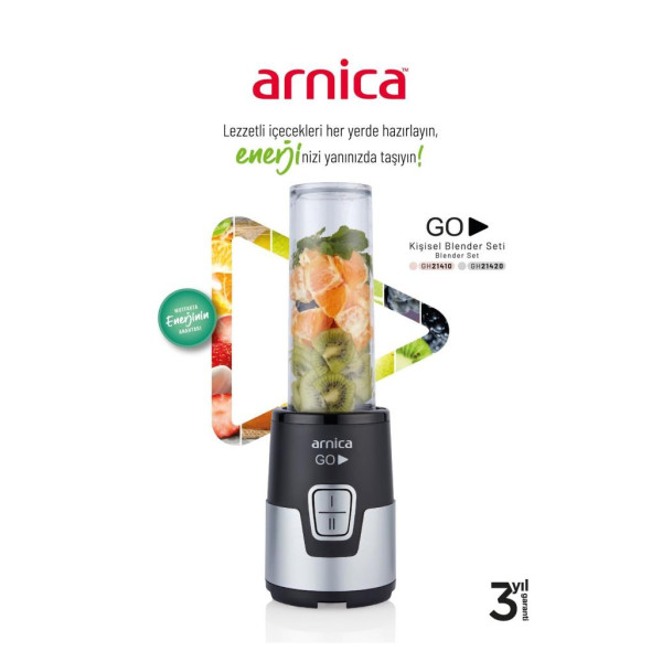 Arnica Go GH21420 300 W Inox Smoothie Blender Teşhir