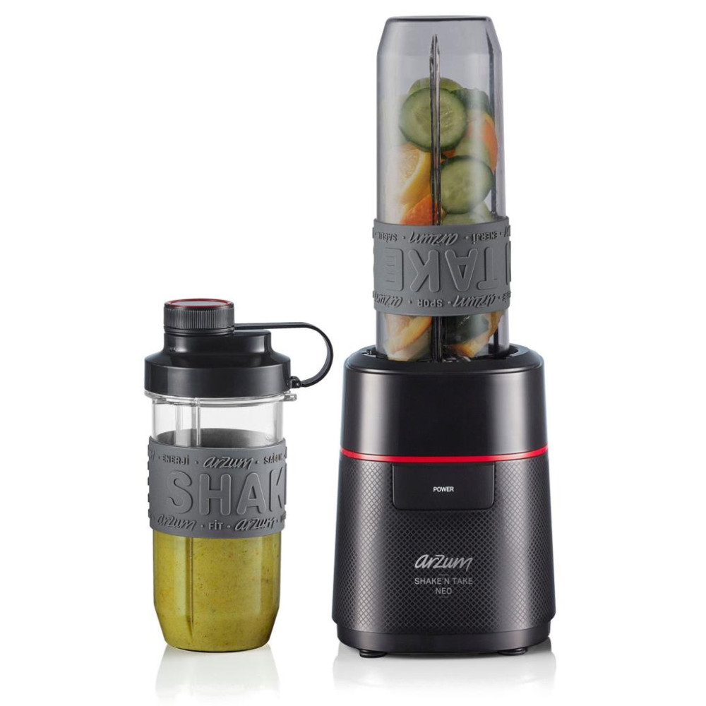 Arzum AR1147 Shake'n Take Neo Kişisel 500 W Siyah Smoothie Blender