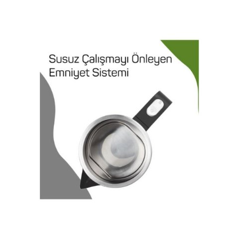 Arzum AR3129 Deminde Inox Çay Makinesi Teşhir