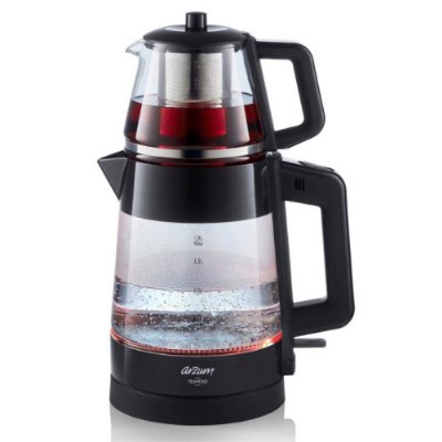 Arzum AR3136 Teamond 1800 W Cam Çay Makinesi Teşhir