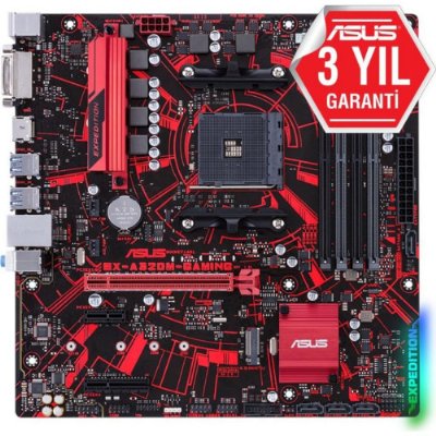Asus EX-A320M Gaming AMD AM4 DDR4 Micro ATX Anakart