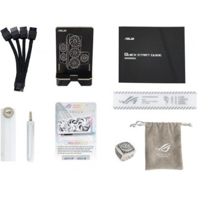 Asus RTX 4090 Rog Strix White Edition ROG-STRIX-RTX4090-24G-WHITE 384 Bit GDDR6X 24 GB Ekran Kartı - Teşhir