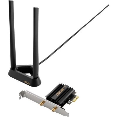 ASUS PCE-AXE59BT AXE5400 WiFi 6E PCI-E adaptörü (iki haric