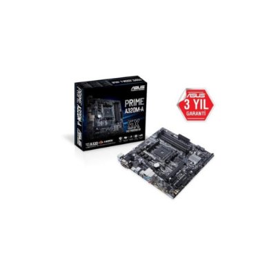 Asus Prime A320M-A AMD AM4 DDR4 Micro ATX Anakart Outlet