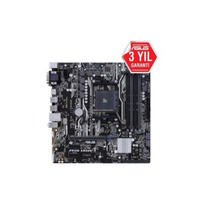 Asus Prime A320M-A AMD AM4 DDR4 Micro ATX Anakart Outlet