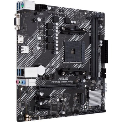 Asus Prime A520M-K Amd A520(OC) DDR4 4400MHz(OC) Am4 mAtx Anakart