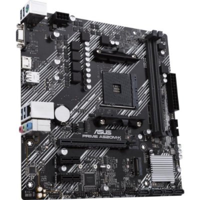 Asus Prime A520M-K Amd A520(OC) DDR4 4400MHz(OC) Am4 mAtx Anakart