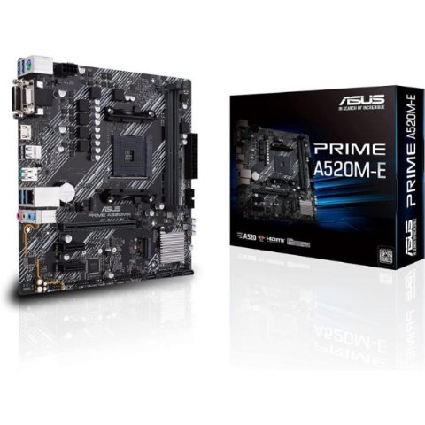 Asus Prime A520M-E AMD AM4 DDR4 Micro ATX Anakart