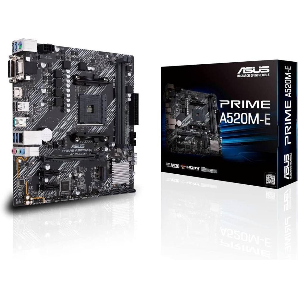 Asus Prime A520M-E AMD AM4 DDR4 Micro ATX Anakart Outlet
